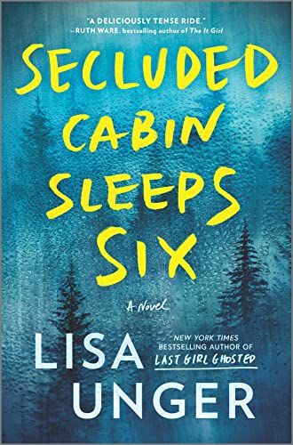 secluded cabin sleeps six book cover