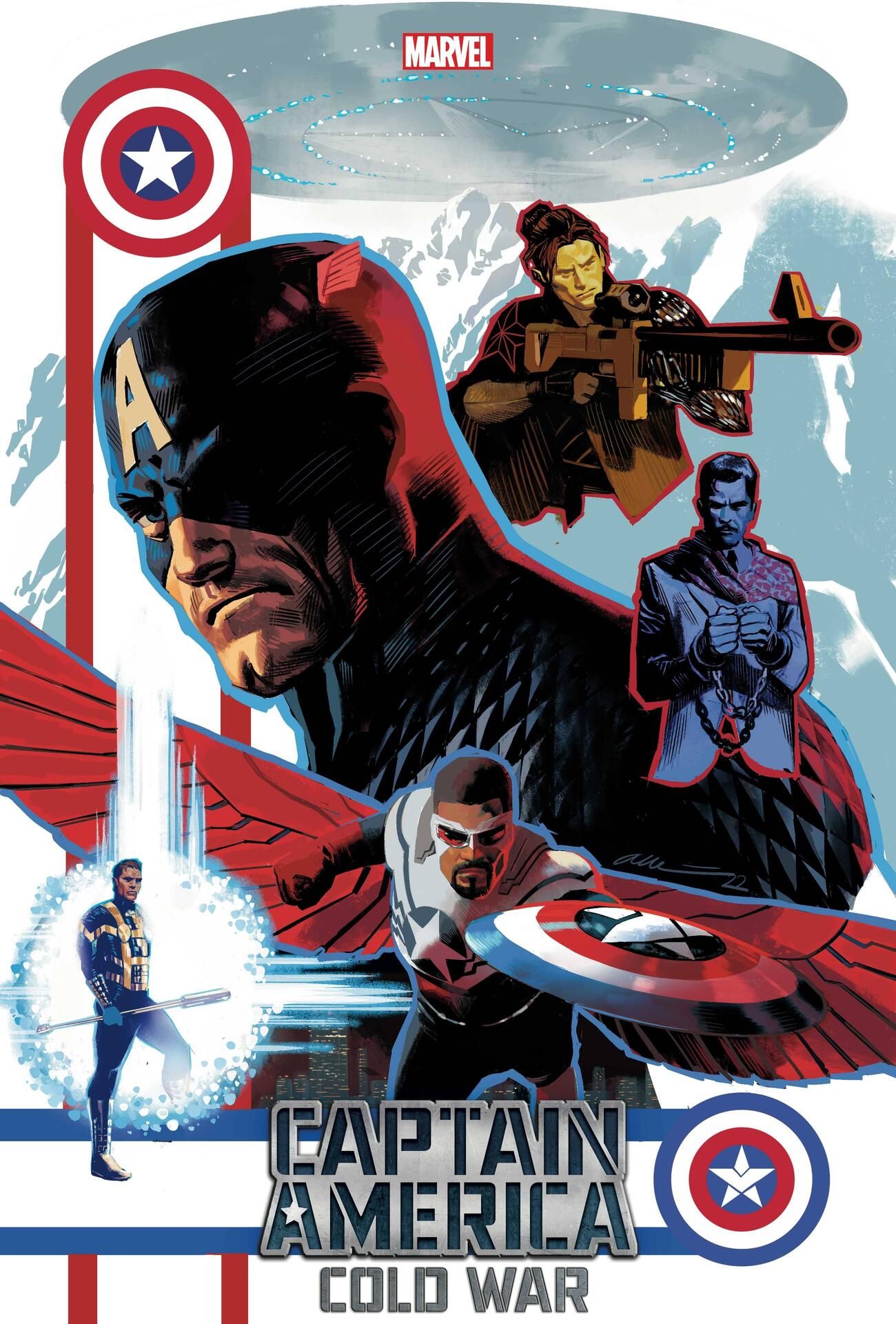 Couverture De Captain America Cold War