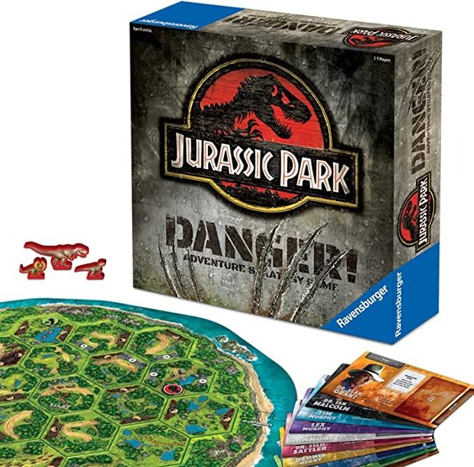 a Jurassic Park board game