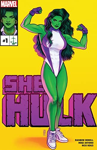 cover of She-Hulk by Rainbow Rowell