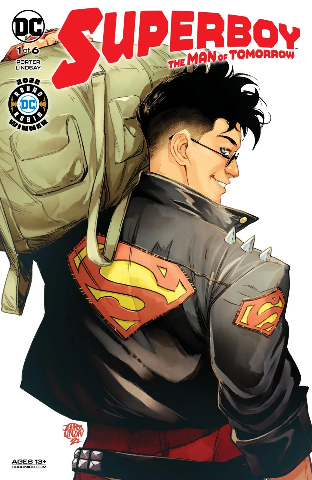 Couverture De Superboy L'Homme De Demain