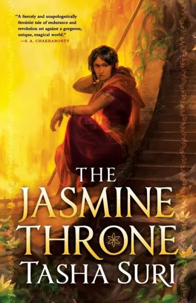 The Jasmine Throne by Tasha Suri Book Cover