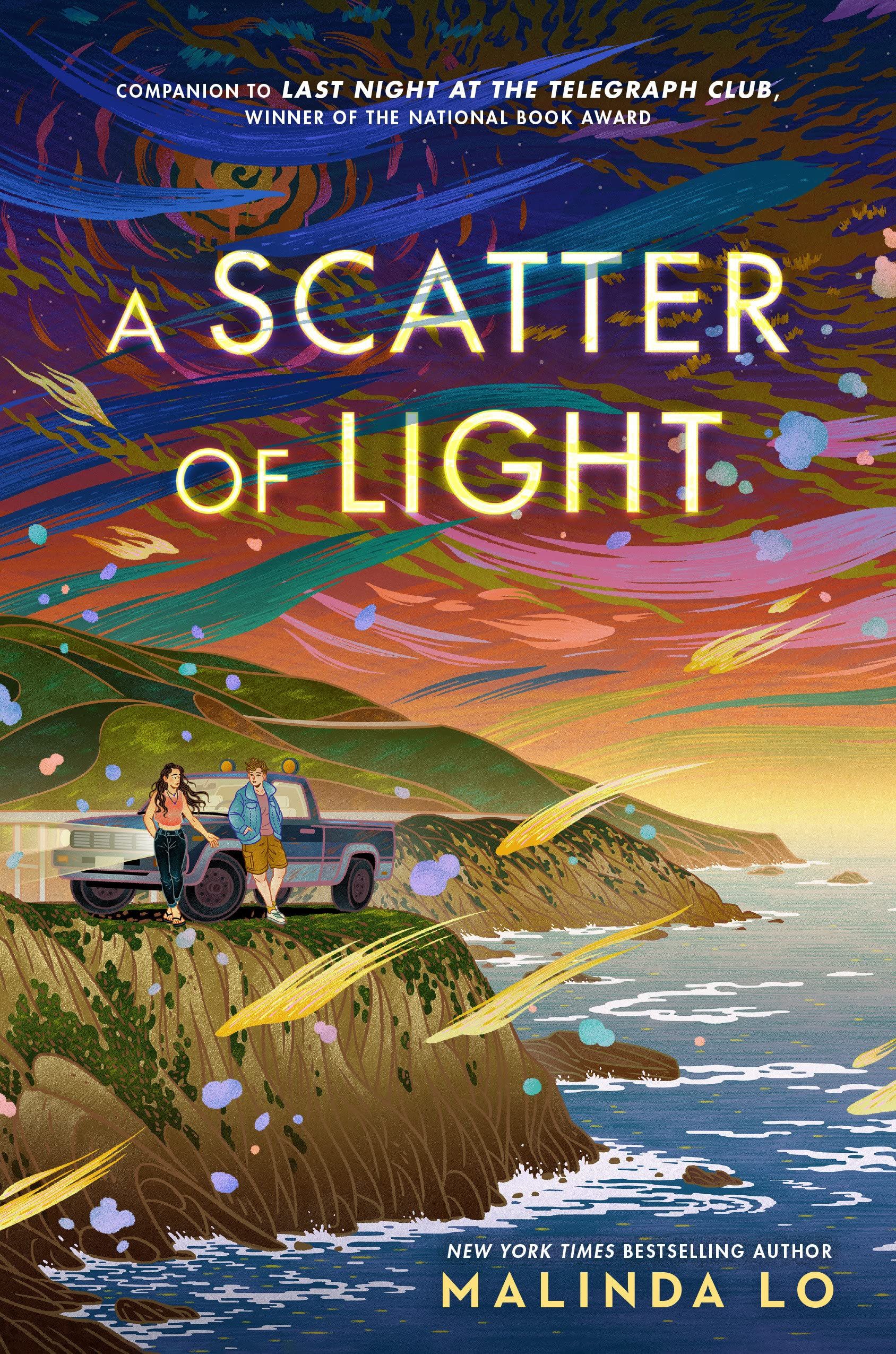 a scattered light book cover