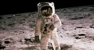 astronaut on the moon