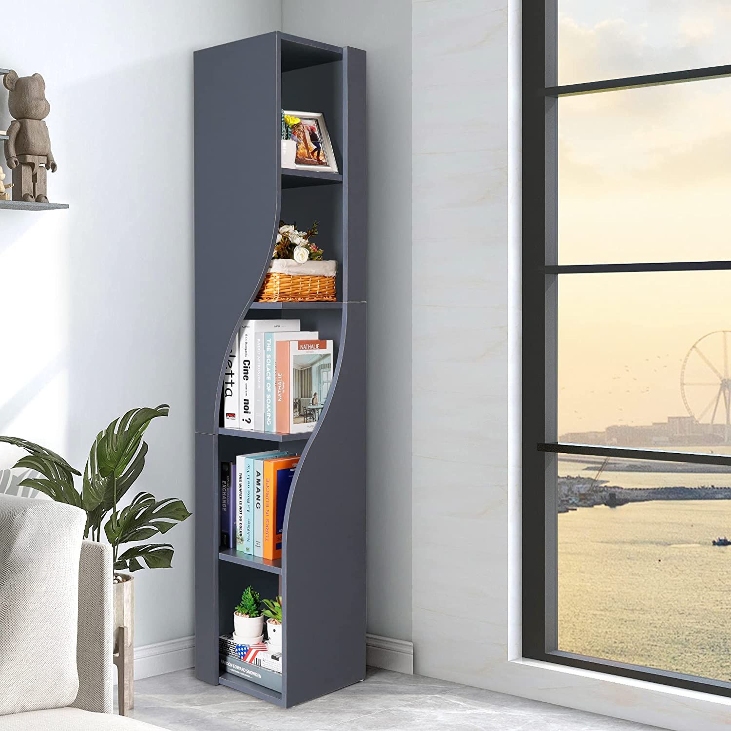 7 Book Storage Solutions For Small Spaces - Sabrinas Organizing