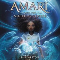cover of amari and the night brothers audiobook