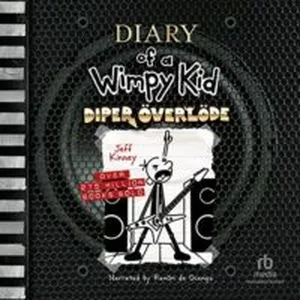 cover of diper overlode diary of a wimpy kid audiobook