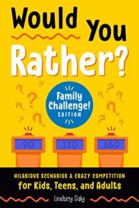 cover of would you rather family challenge edition