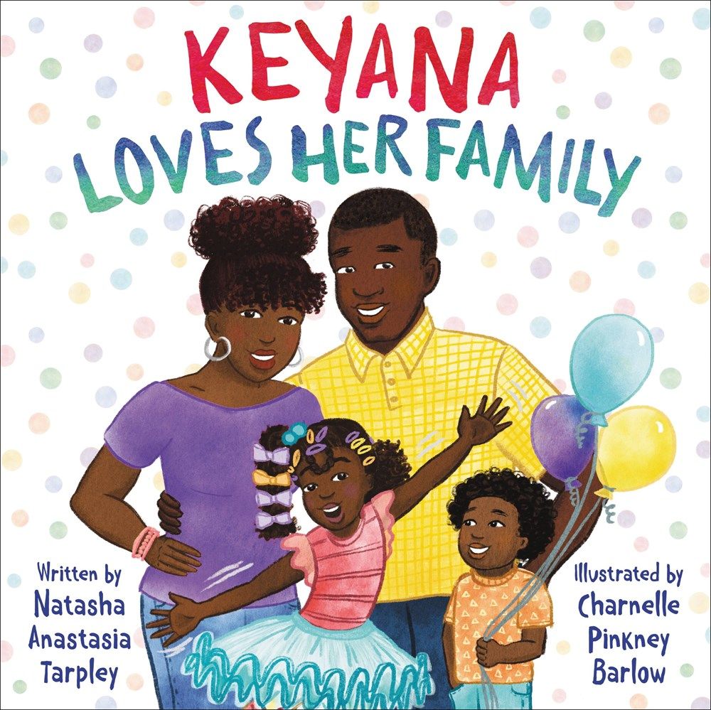 Cover of Keyana Loves Her Family by Tarpley