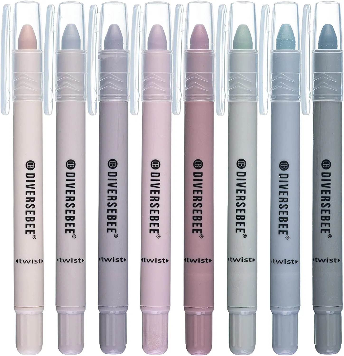 package of no-bleed highlighters in cool tones