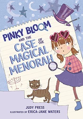 cover of Pinky Bloom and the Case ot the Magical Menorah
