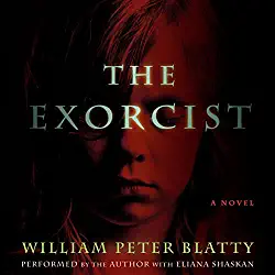 audiobook cover of the exorcist