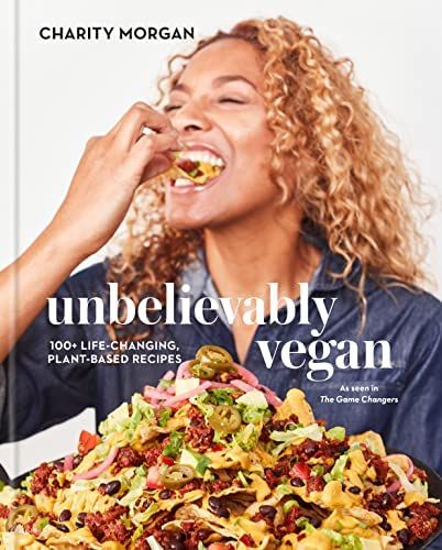 Book cover of unbelievably vegan cookbook