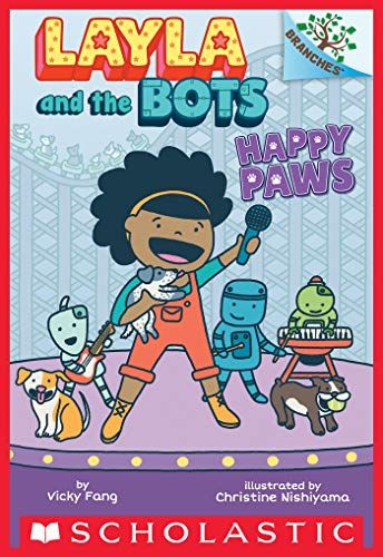 Cover of Happy Paws Layla and the Bots