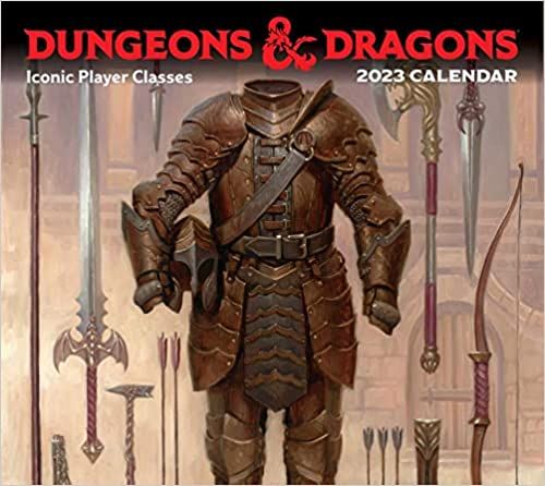 Dungeons & Dragons 2023 Deluxe Wall Calendar