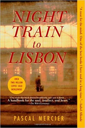 book cover for Night Train to Lisbon
