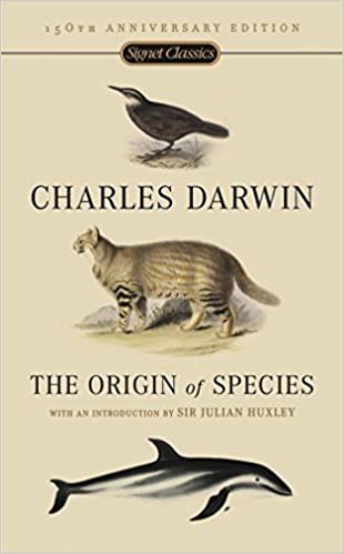 the cover of The Origin of Species