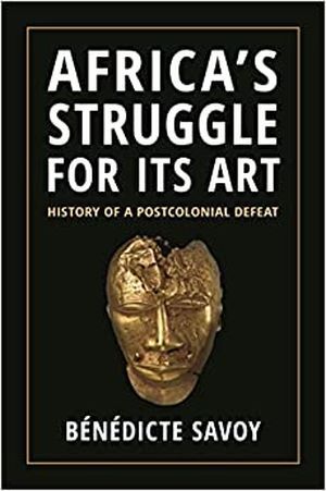 cover of africa's struggle for its art