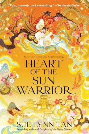 Heart of the Sun Warrior by Sue Lynn Tan book cover