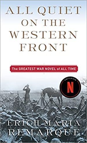All Quiet on the Western Front by Erich Maria Remarque paperback cover
