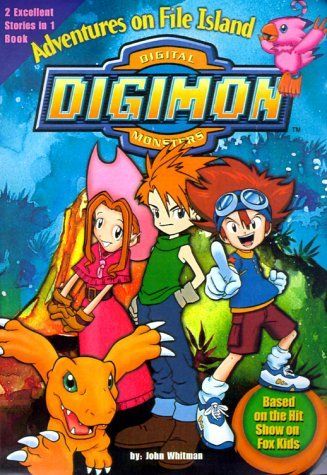 Digimon Adventures on File Island Book Cover