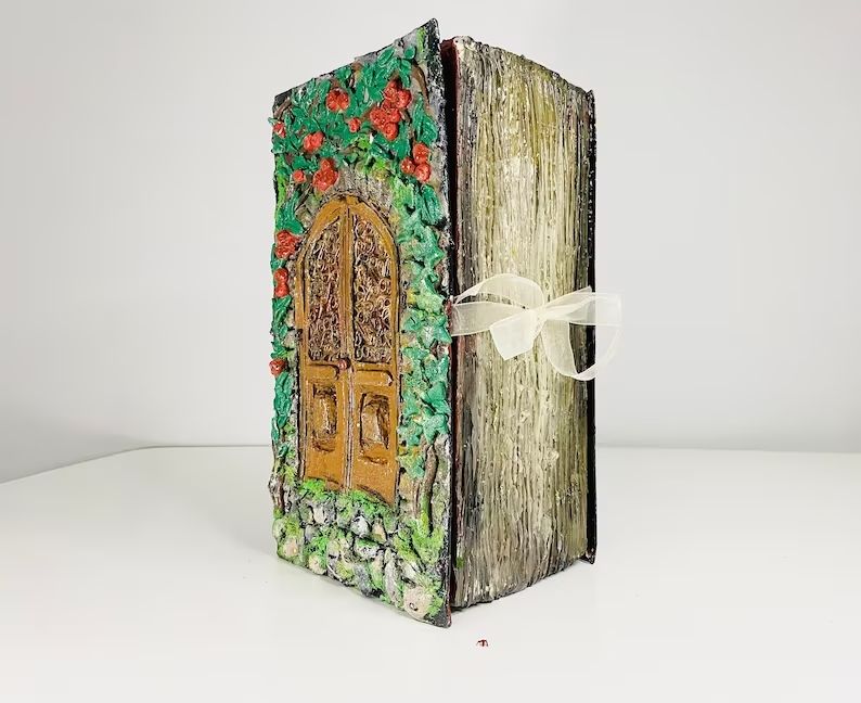 Fairy Book Style Wooden Box