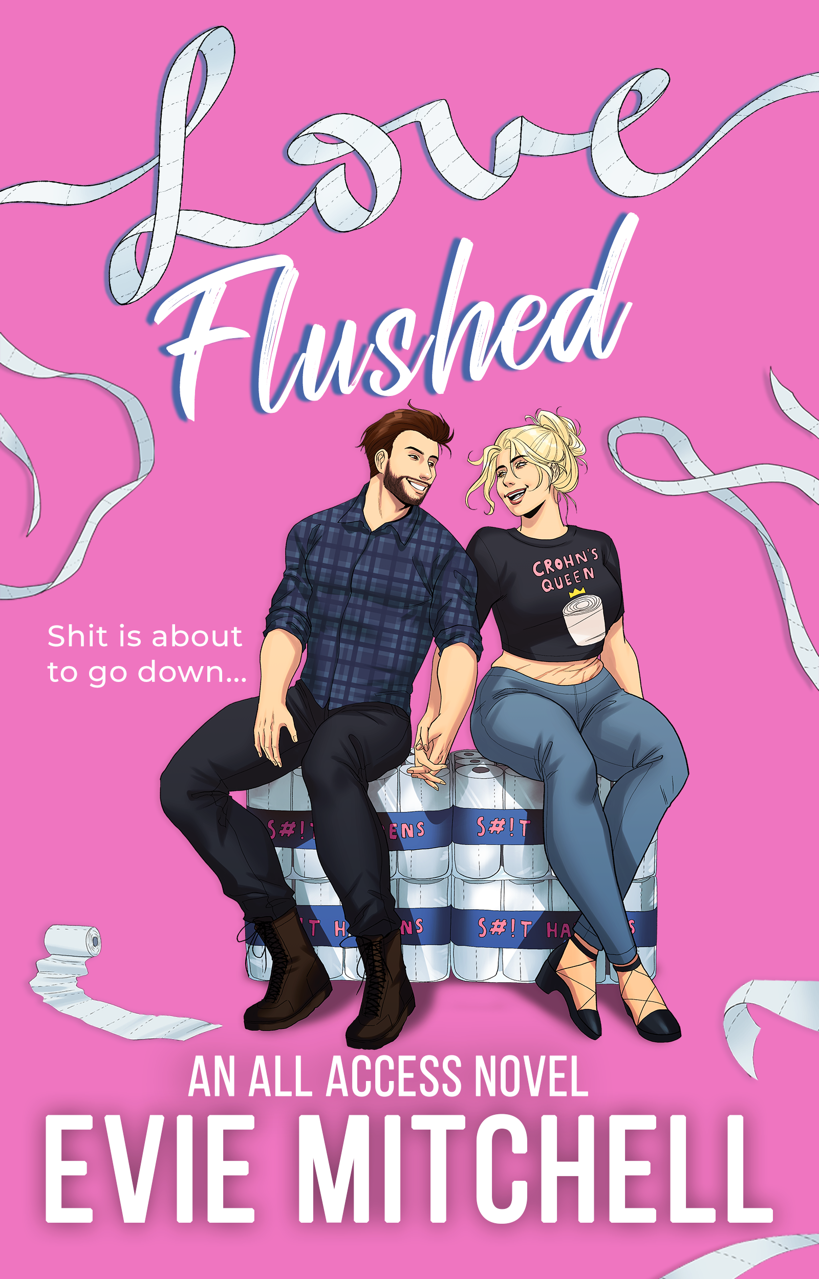 cover of Love Flushed by Evie Mitchell