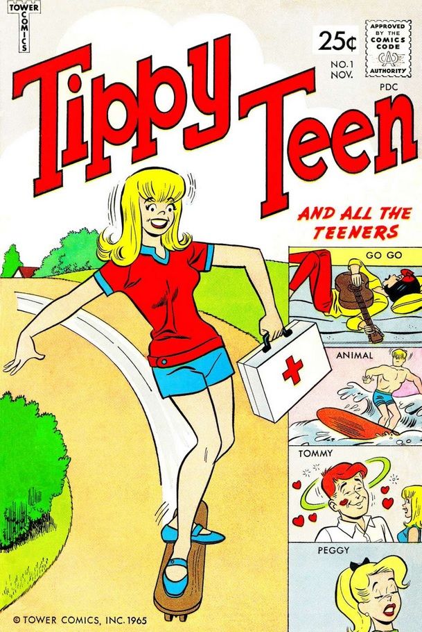 Tippy Teen #1 cover