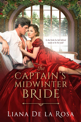cover of The Captain's Midwinter Bride by Liana De La Rosa
