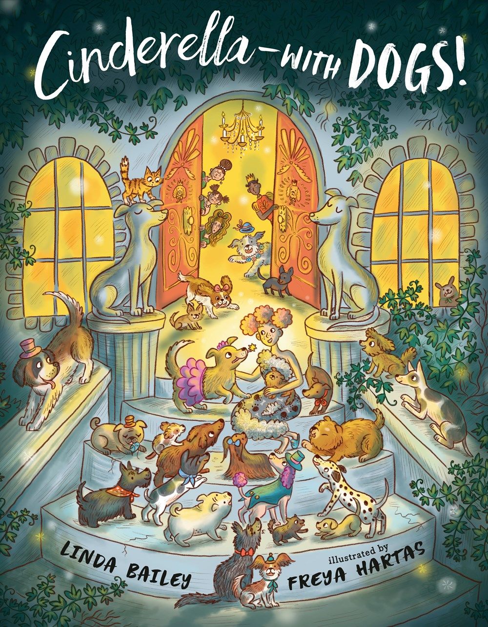 Cover of Cinderella--with Dogs! by Bailey