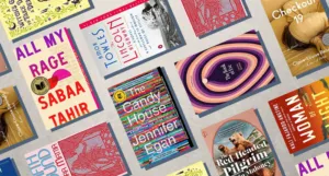 a collage of the covers listed