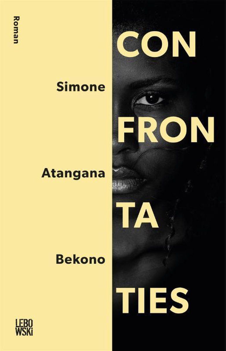 Simone Atangana Bekono'nun Confrontaties kitabının kapağı