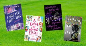 cover collage of ya books about fresh starts