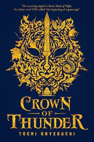 Crown of Thunder by Tochi Onyebuchi book cover