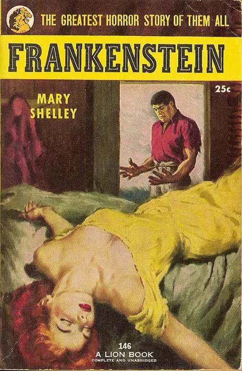 cover of frankenstein