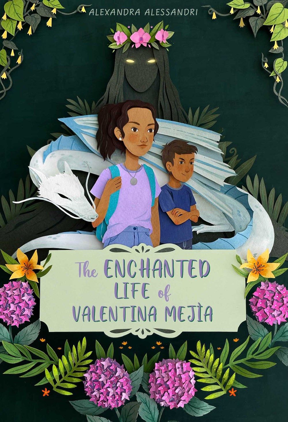 Cover of The Enchanted Life of Valentina Mejia by Alessandri