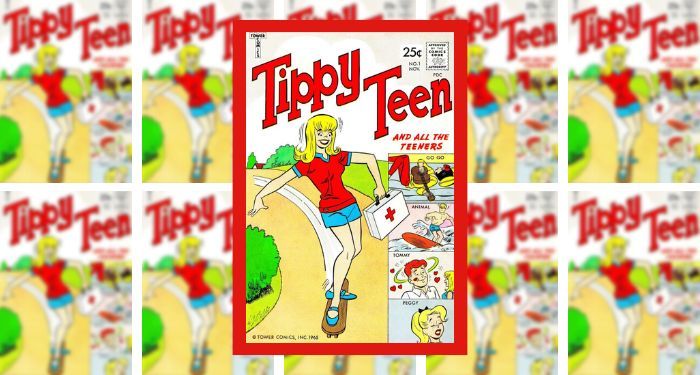 Tippy Teen Coloring Book SC (1967 Saalfield Publishing) comic books