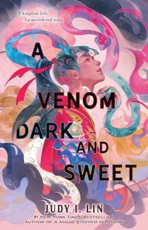 A Venom Dark and Sweet by Judy I. Lin book cover