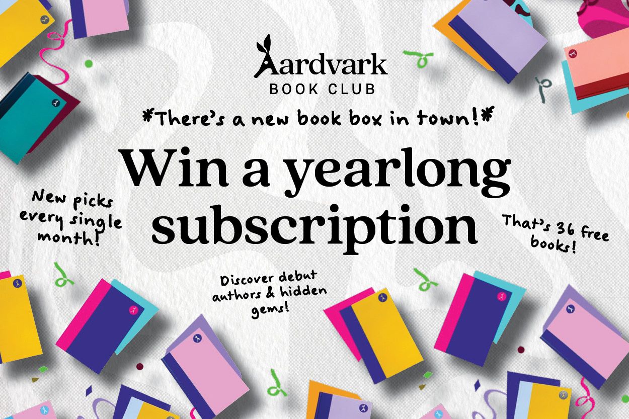 Win a Yearlong Subscription to Aardvark Book Club! - BOOK RIOT