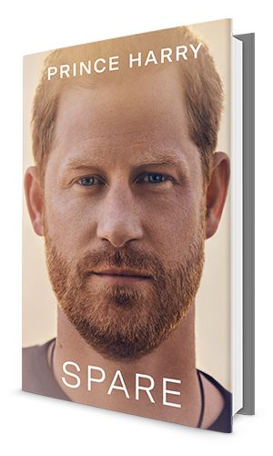 Book cover for SPARE by Prince Harry