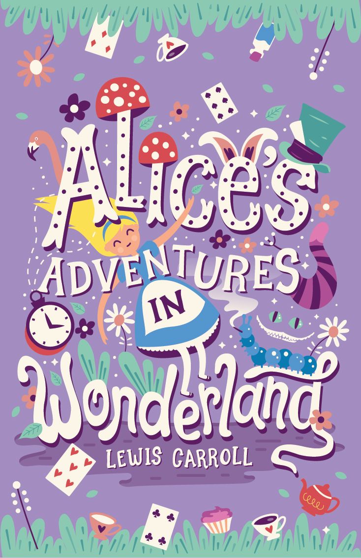 Book cover of Alice's Adventures in Wonderland