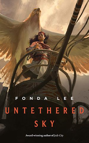 Book cover of Untethered Sky by Fonda Lee