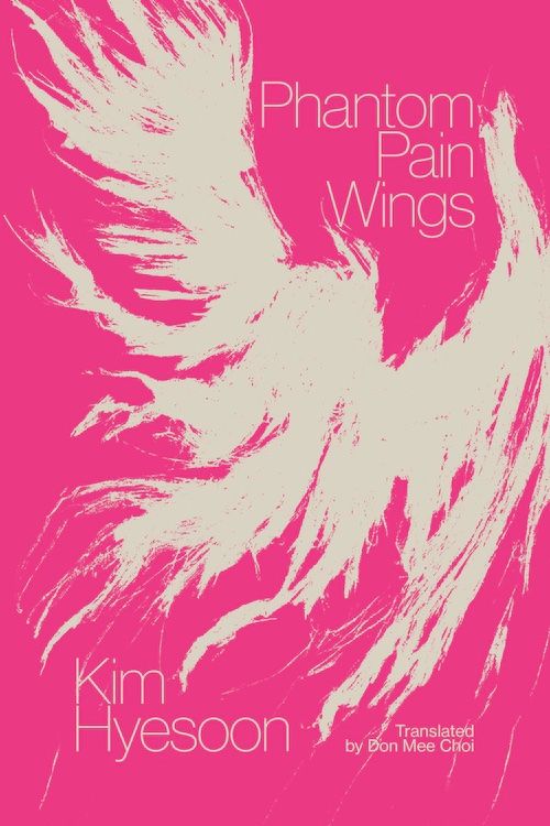 book cover of Phantom Pain Wings by Kim Hyesoon, translated by Don Mee Choi