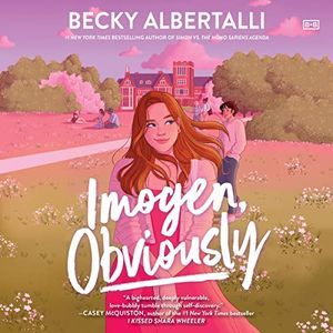 a graphic of the cover of Imogen, Obviously by Becky Albertalli
