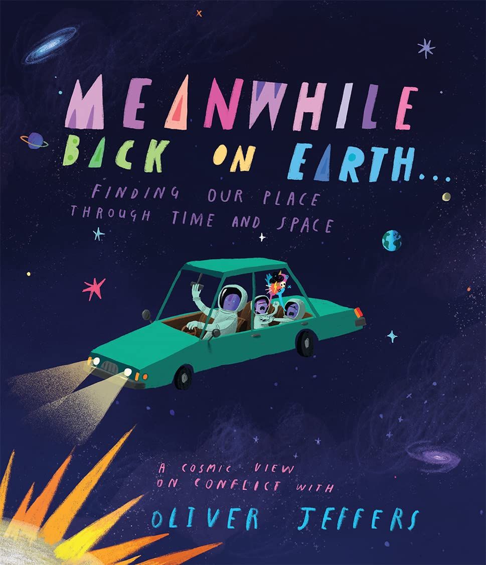 Meanwhile Back on Earth cover Oliver Jeffers