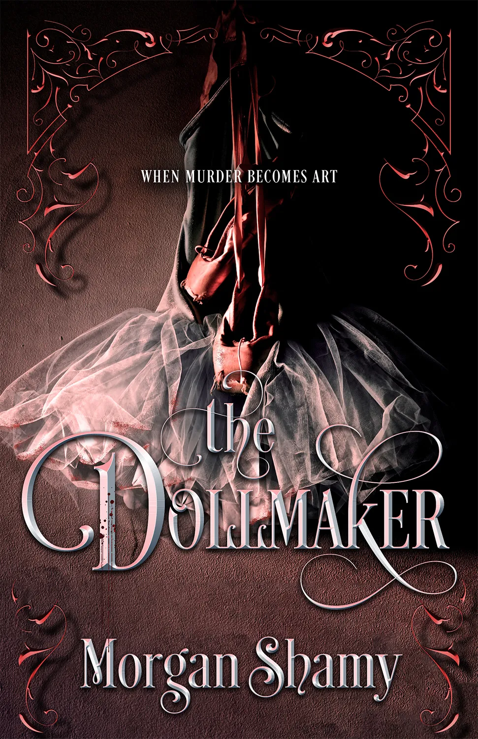 Book cover of The Dollmaker by Morgan Shamy