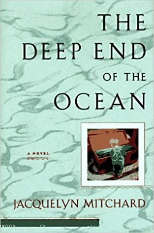 cover of The Deep End of the Ocean by Jacquelyn Mitchard; illustration of a small child over rippling water