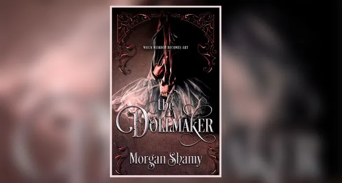 Book cover of The Dollmaker by Morgan Shamy