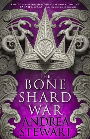 The Bone Shard War by Andrea Stewart book cover