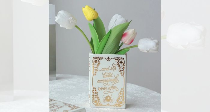 Image of aa bookish vase